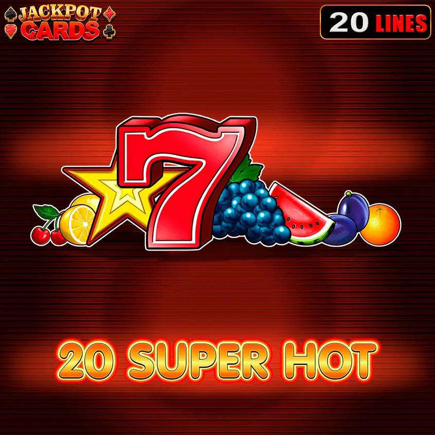 20 Super Hot classic fruit casino slot